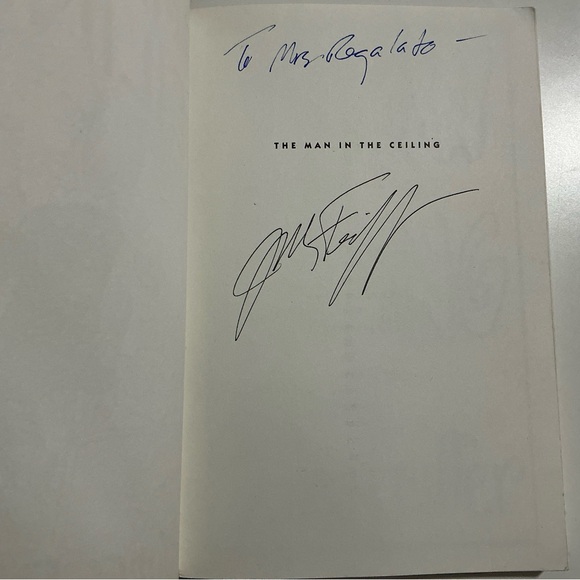 The Man in the Ceiling By Jules Feiffer Paperback 1st Edition AUTOGRAPHED - Picture 2 of 4